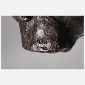 nach Konstantin Brancusi, das schlafende Kind