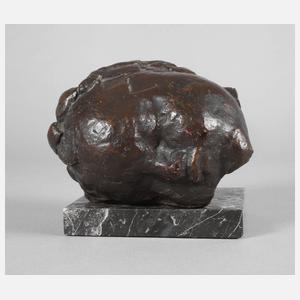 nach Konstantin Brancusi, das schlafende Kind