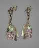 Paar Jugendstil-Ohrhänger