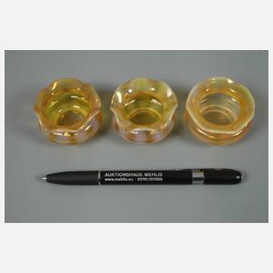 Drei Miniaturschälchen