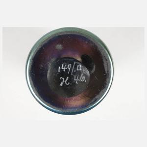 Poschinger Vase Mohndekor