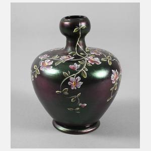 Ferdinand von Poschinger Vase Blütendekor