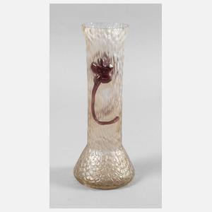 Pallme-König & Habel Vase mit applizierten Blüten