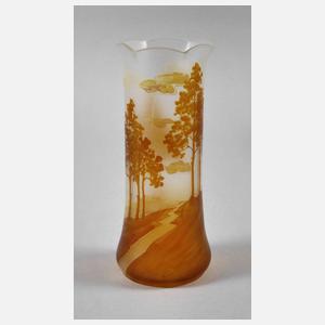 Beyermann & Co. Vase Reduktionsmalerei