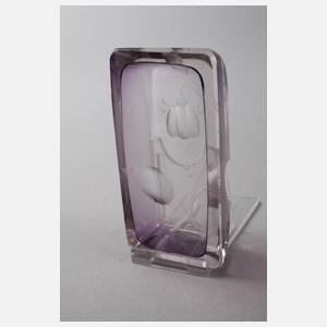 Moser Karlsbad Schälchen und Vase