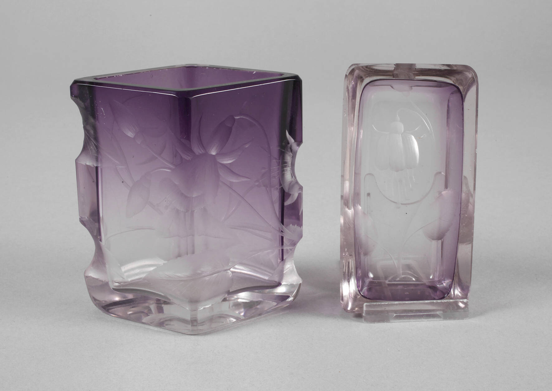 Moser Karlsbad Schälchen und Vase