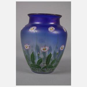 Jugendstilvase Gänseblümchendekor