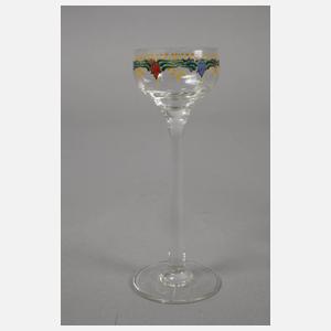 Sechs Likörgläser Jugendstil