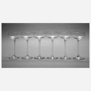 Sechs Jugendstilrömer