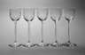 Fünf Stängelgläser