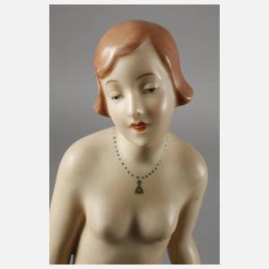 Böhmen weiblicher Halbakt