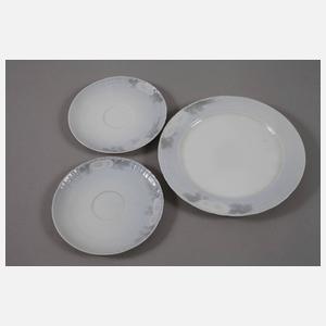 Kopenhagen zwei Teetassen und ein Teller