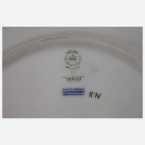 Kopenhagen zwei Teetassen und ein Teller