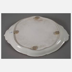 KPM Berlin Tablett mit Weichmalerei