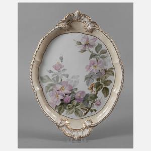 KPM Berlin Tablett mit Weichmalerei