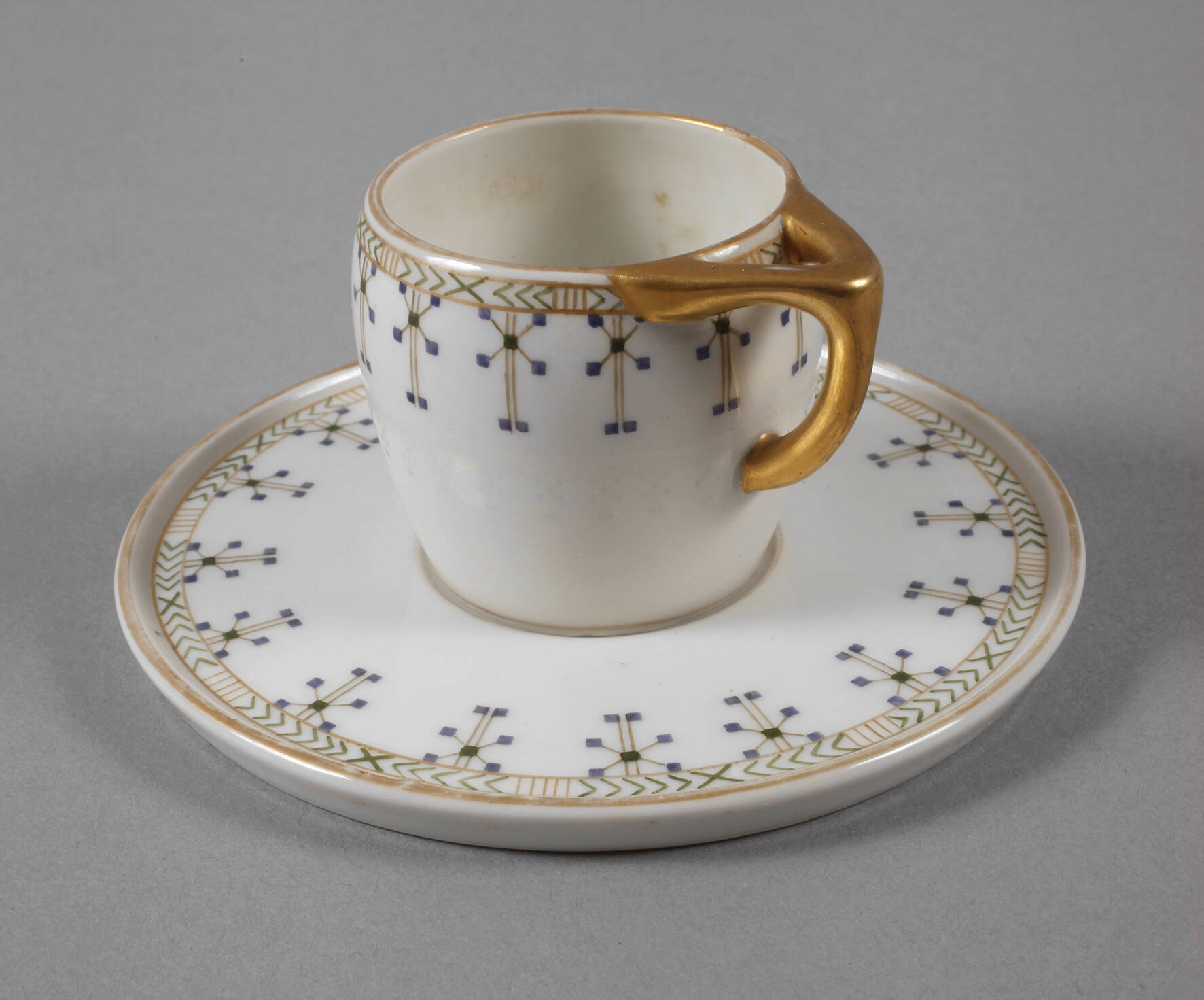 KPM Berlin Mokkatasse Jugendstil