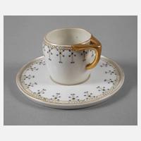 KPM Berlin Mokkatasse Jugendstil111