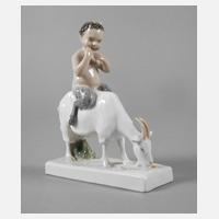 Meissen "Faun auf Ziege"111