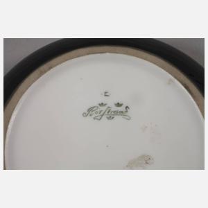 Rörstrand Deckeldose Mohnblumendekor