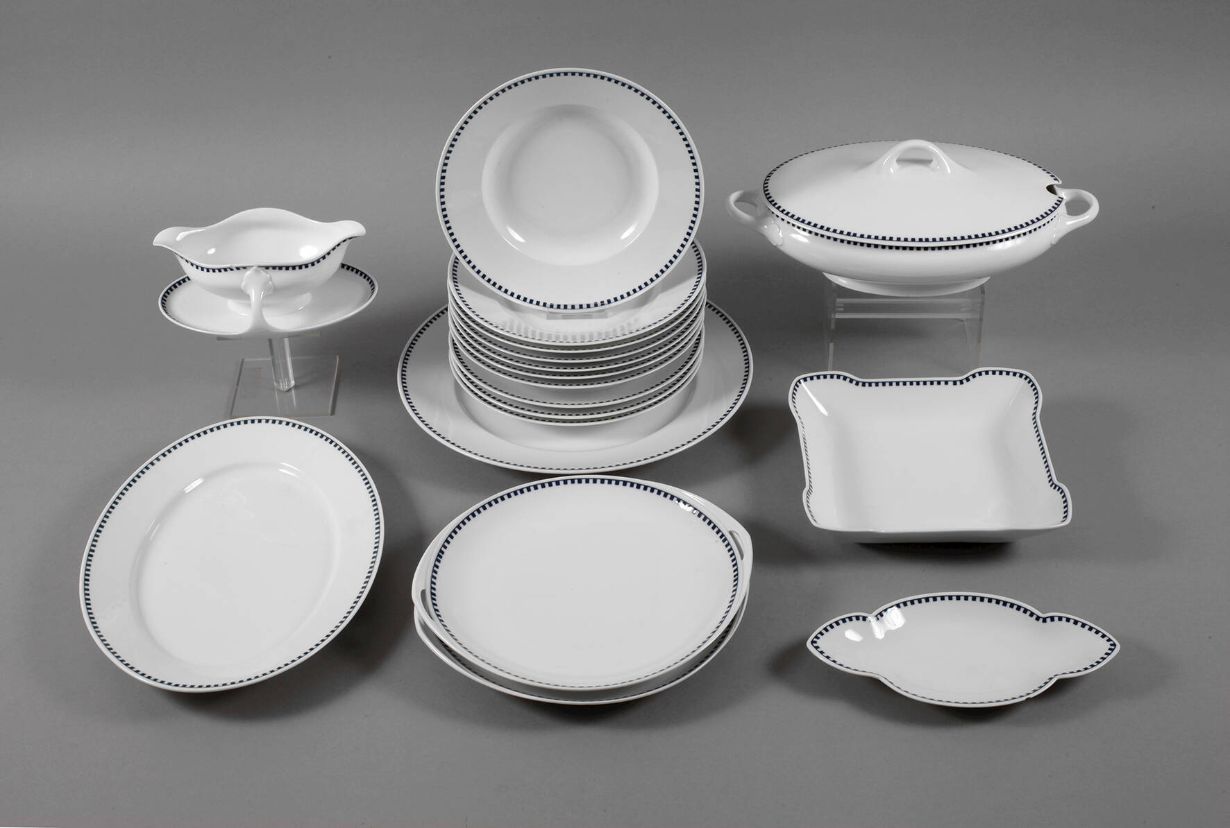 Rosenthal Speiseservice "Würfeldekor"