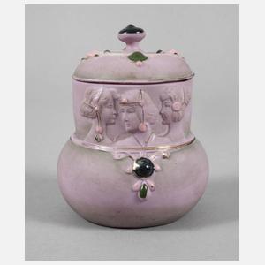 Rudolstadt Deckelvase Jugendstil