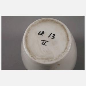 Schwarzburger Werkstätten "Vase mit durchbrochenem Deckel"