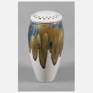 Schwarzburger Werkstätten "Vase mit durchbrochenem Deckel"