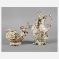 Thüringen zwei figürliche Vasen111