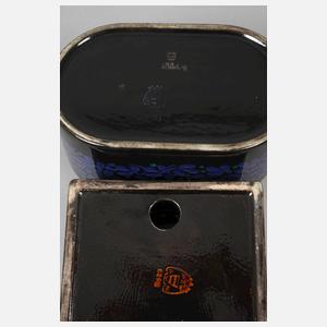 Wächtersbacher Schale und Tintenfass