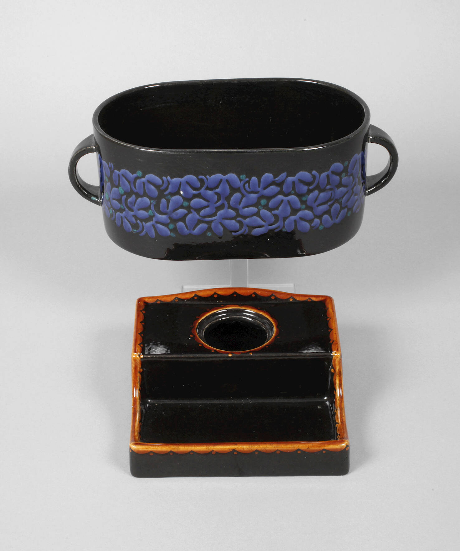 Wächtersbacher Schale und Tintenfass