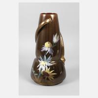 Clement Massier Vase mit Asterdekor111