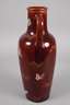 Clement Massier Vase Schmetterlingsdekor
