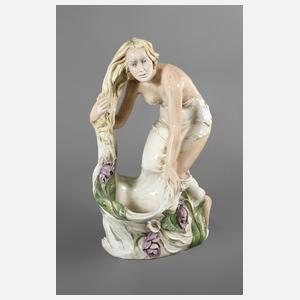 Übergroße figürliche Jardiniere