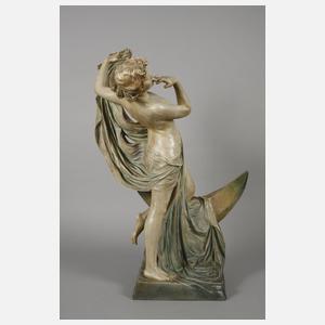 Figürlicher Salonspiegel