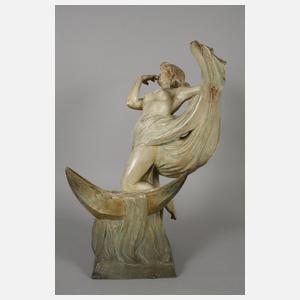 Figürlicher Salonspiegel