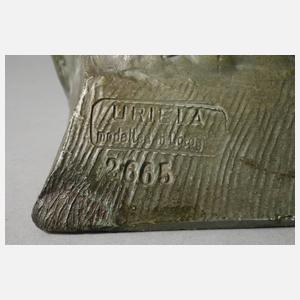 Figürlicher Salonspiegel