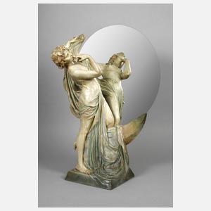 Figürlicher Salonspiegel