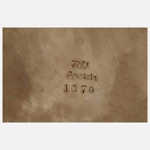 Johann Maresch übergroße Vase mit Schäferin