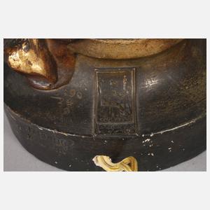 Goldscheider Wien figürliche Salonlampe
