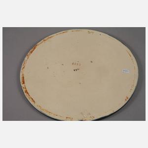 Johann von Schwarz runde Platte "Trinkende"