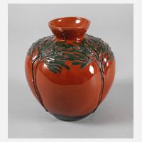 Tonwerke Kandern Vase mit Baumdekor111