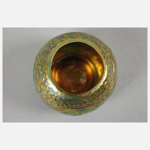 Zsolnay Pécs/Ungarn kleine Kugelvase