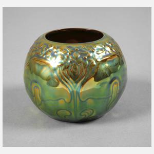 Zsolnay Pécs/Ungarn kleine Kugelvase