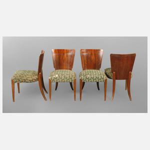 Vier Stühle Jindrich Halabala