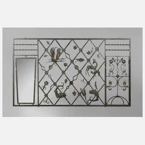 Wandgarderobe Schmiedeeisen