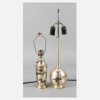 Zwei Lampenfüße WMF111