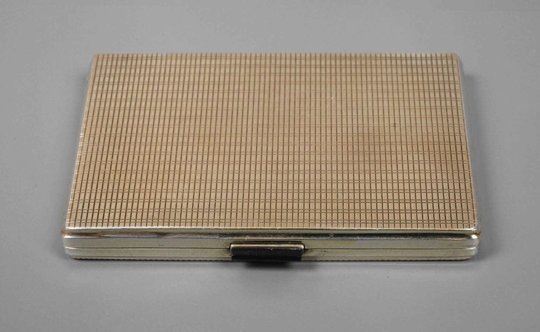 Zigarettenetui Silber vergoldet