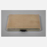 Zigarettenetui Silber vergoldet111