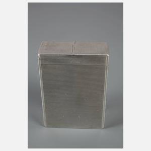 Silber Zigarettenetui Art déco