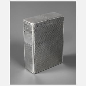 Silber Zigarettenetui Art déco